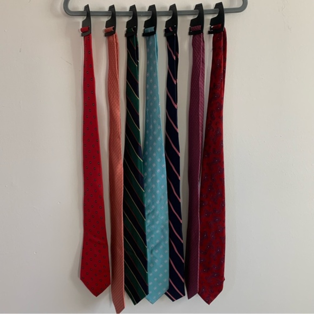 Brooks Brothers and Christian Dior Silk Ties Set of 7